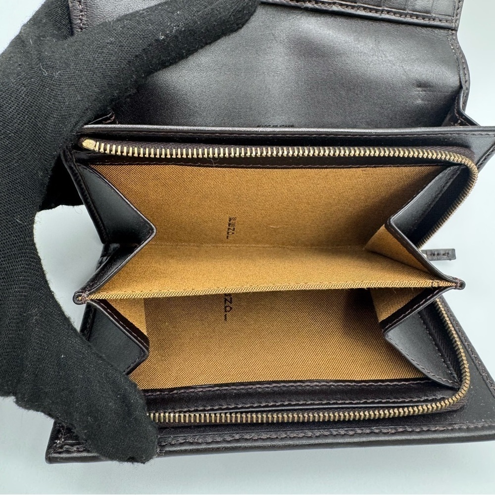 Fendi Black and Brown Logo Wallet | Very Good Condition - Picture 9 of 10